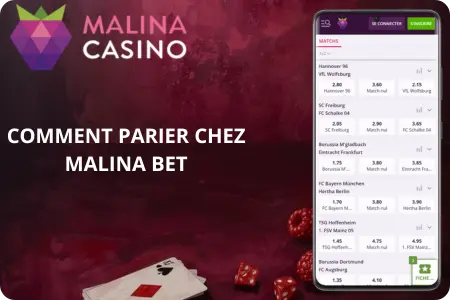Bet Placement Instructions Malina Casino Sport